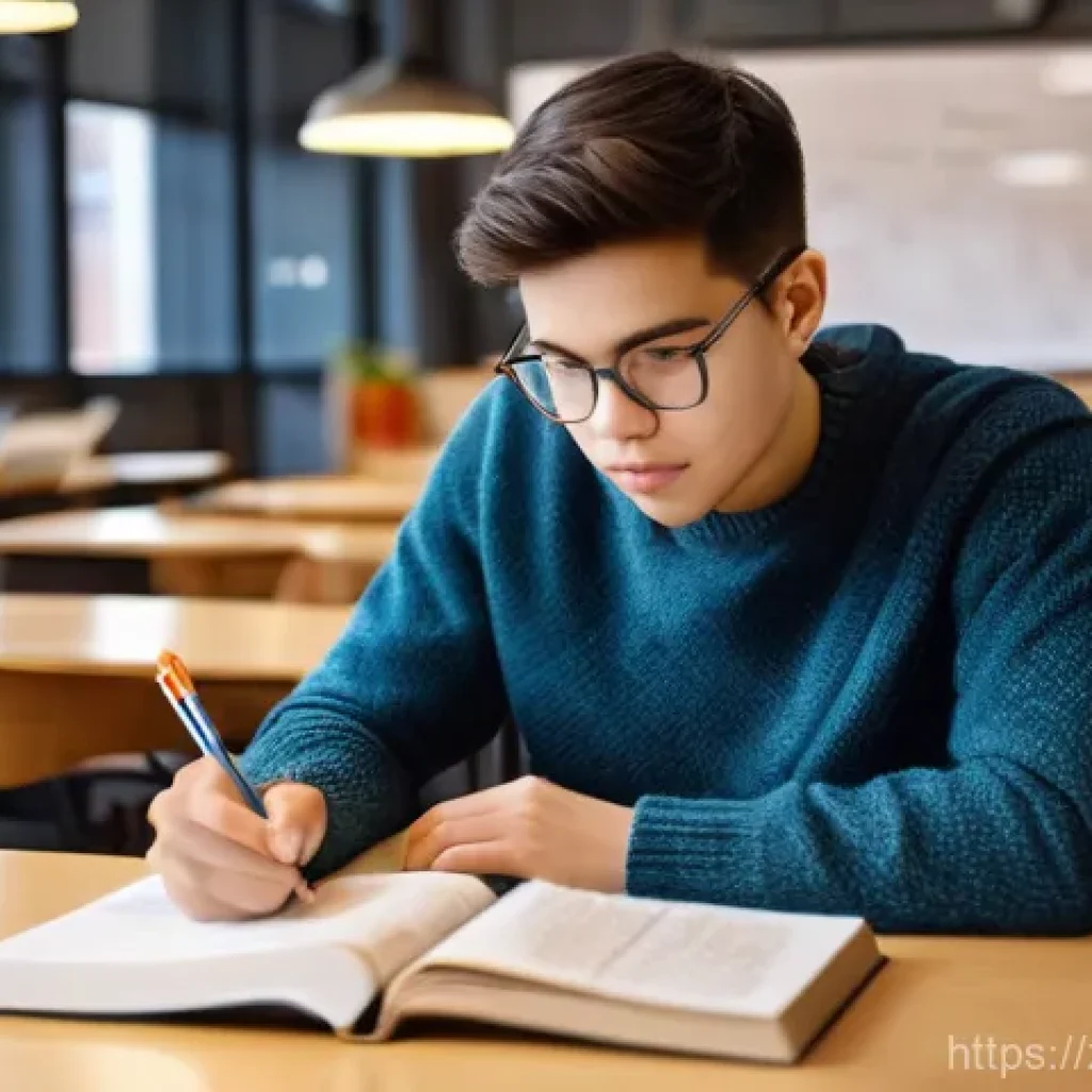 사회적 책임 경영 자격증 대비 추천 교재 - **Prompt 1: Diligent ESG Student in a Modern Study Space**
A young adult, mid-20s, with a focuse...